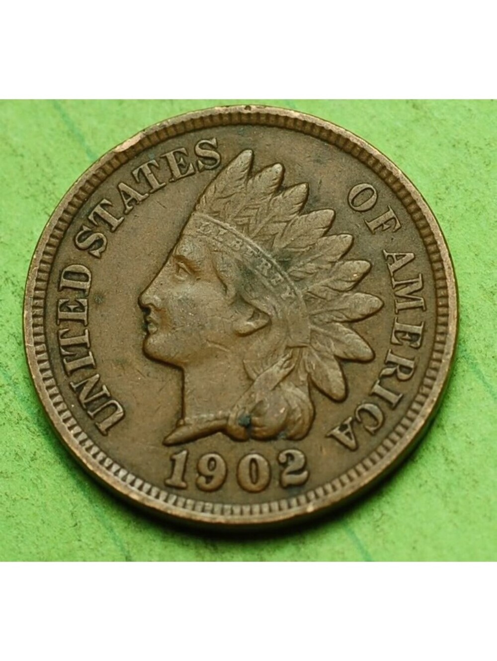 W803 1902 Indian Head Cent Penny 1c - Check Out Our 🔥🔥THE DETAIL🔥🔥